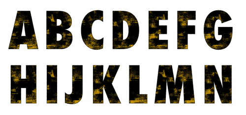 alphabet texture grunge