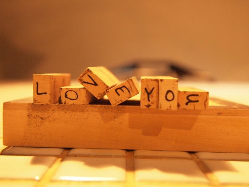 alphabet love letters