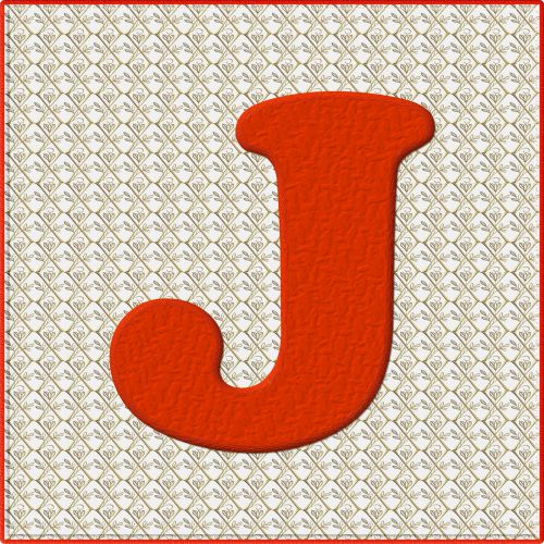 Christmas Alphabet # 1 - J