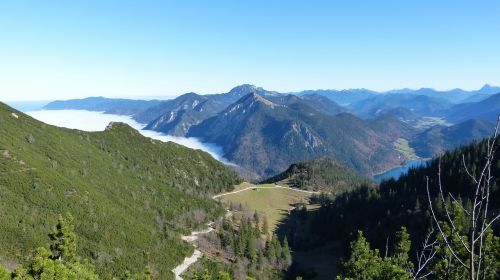 alpine mountains blue