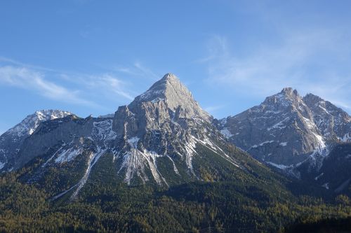 alpine panorama mountain landscape