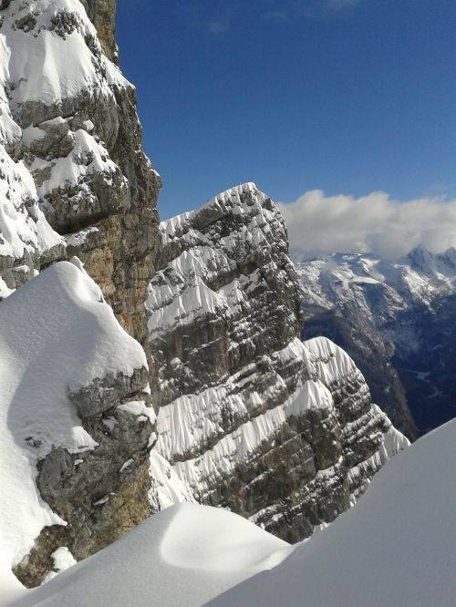 alpine mountains landscape