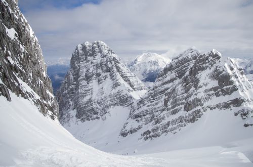 alpine mountains landscape