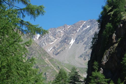 alpine landscape mountains