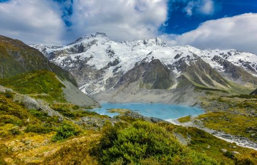 alpine new zealand mountains