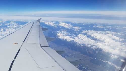alpine aircraft mountains
