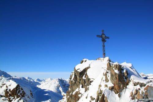 alpine snow alpine panorama