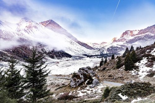 alpine kandersteg snow
