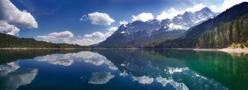 alpine lake bergsee