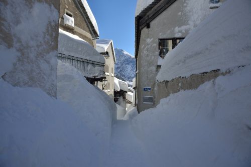 alpine winter snow