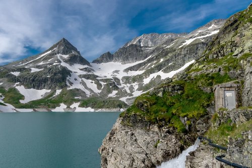 alpine  sky  mountains