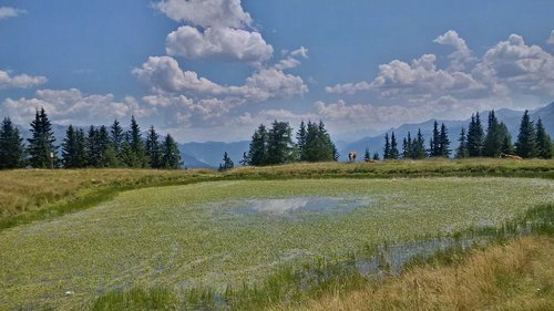 alpine  lake  bergsee