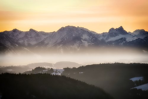 alpine  mountains  panorama