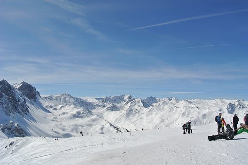 alpine  mountains  ski