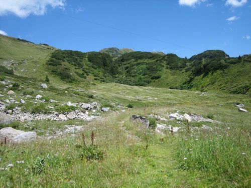 alpine mountain mountain landscape