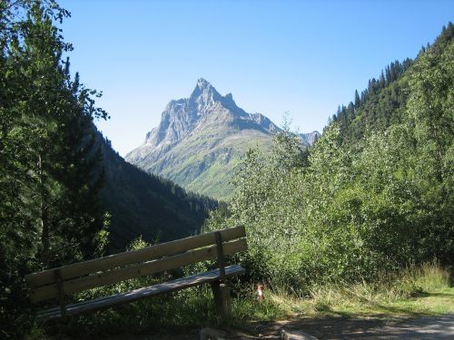 alpine mountain mountain landscape