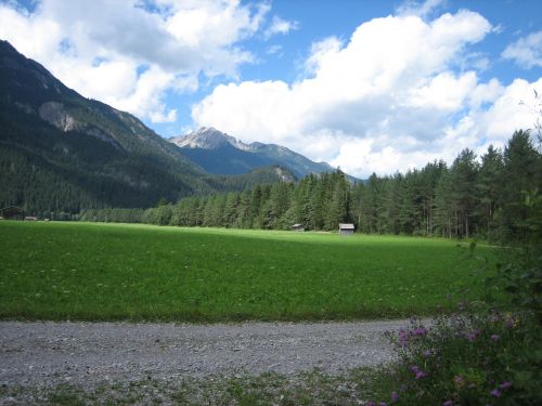 alpine mountain mountain landscape