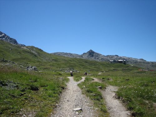 alpine mountains landscape