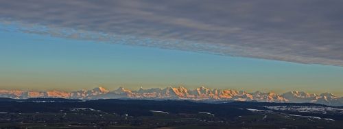 alpine alps panorama