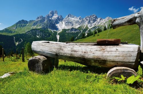alpine mountains austria