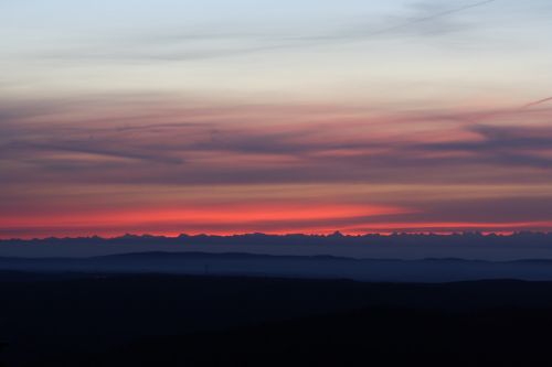 alpine black forest panorama