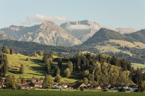 alpine mountains landscape