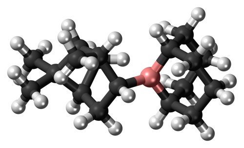 alpine borane molecule model