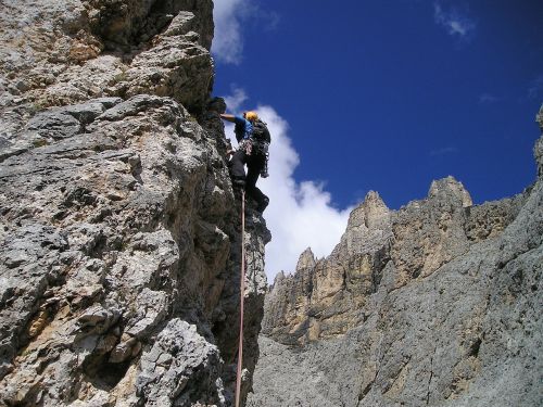 alpine climbing bergsport climb