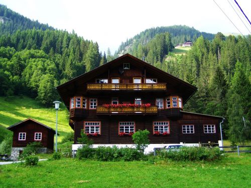 alpine house chalet austria
