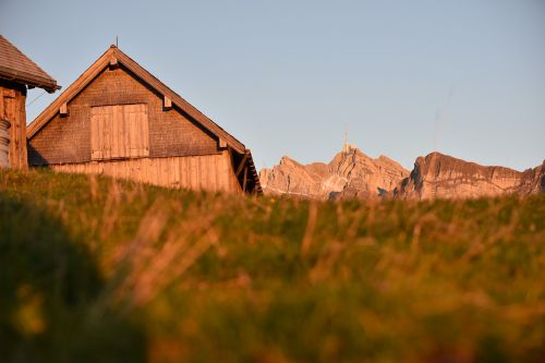 alpine hut alpstein säntis