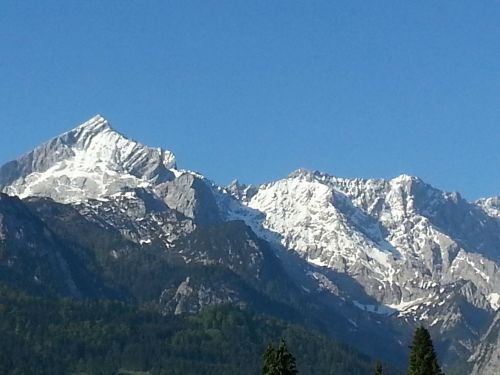 alpine pointed panorama garmisch partenkirchen
