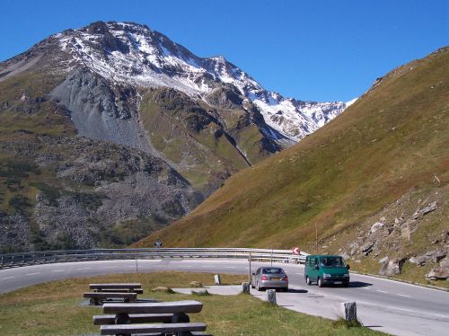 alpine road mountain road austria