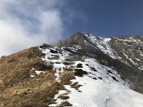 alpine route  alps  alpine