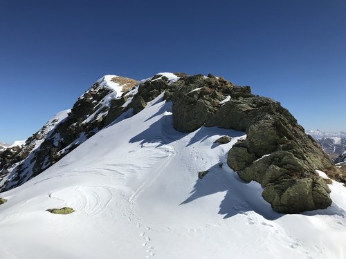 alpine route  alps  alpine