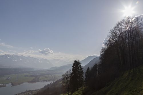 alpnachersee abendstimmung sunset