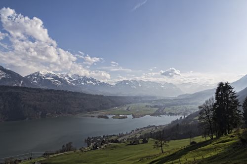 alpnachersee abendstimmung sunset