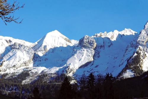 alps mont blanc points