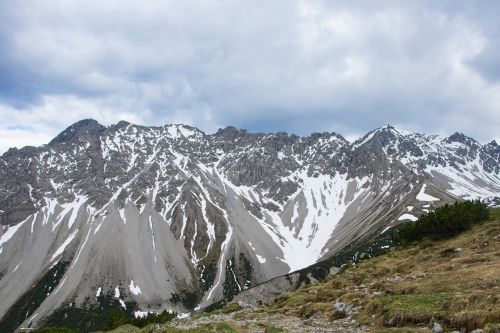 alps snow mountains