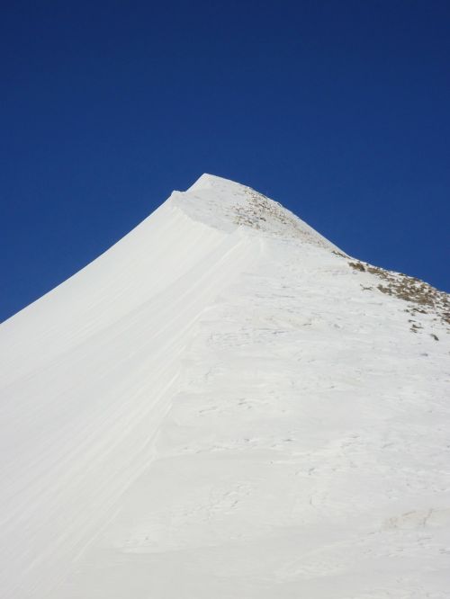 alps snow summit