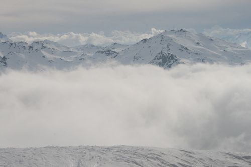 alps snow mountain
