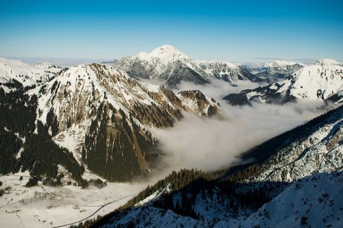 alps november autumn