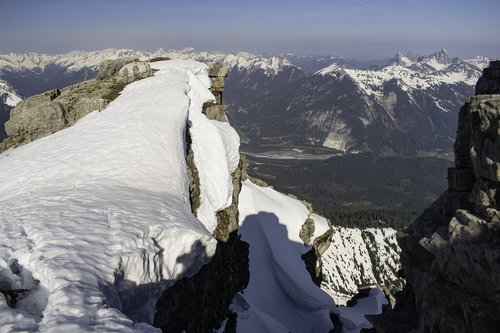 alps  mountains  valley