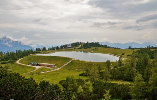 alps  austria  schafkogelsee