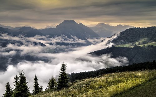 alps  mountains  landscape