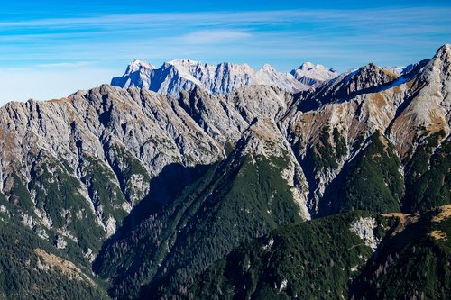 alps  austria  november