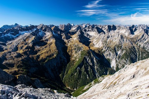 alps  austria  mountains