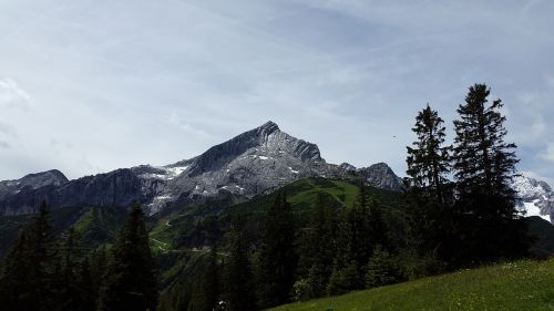 alpspitze alpine weather stone