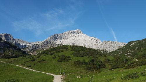 alpspitze north wall alpine
