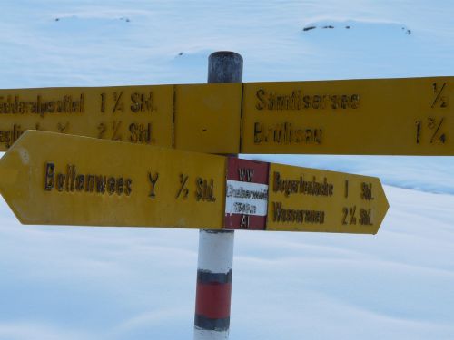 alpstein snow appenzell