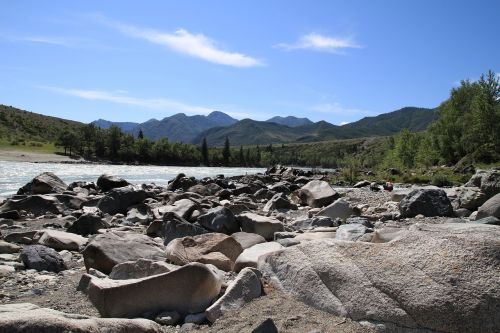 altai katun mountain altai